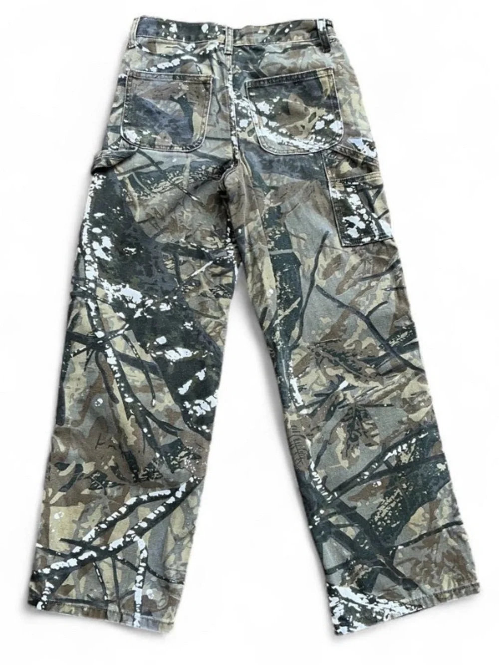 RSQ Boys Straight Leg Cargo Camo Pants - Picture 3 of 6